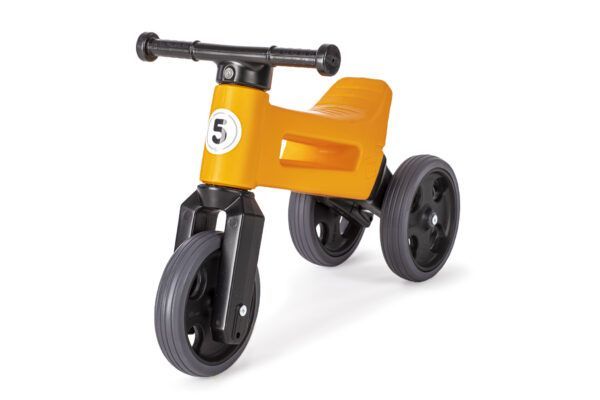 Odrážedlo FUNNY WHEELS Rider Sport 2v1 oranžové s tichými koly