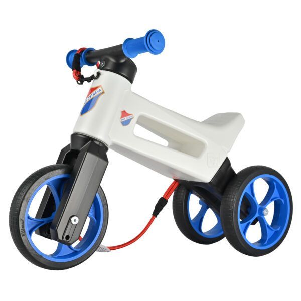 Odrážedlo FUNNY WHEELS Rider SuperSport 2v1 Baník Ostrava s popruhem a tichými koly